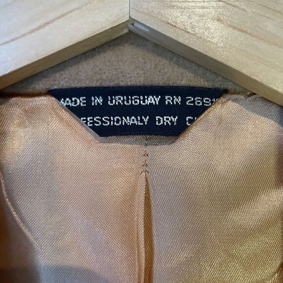 Men’s VINTAGE De Silva Wool Cashmere Coat Size 46R - Picture 5 of 16